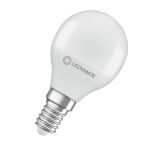 Ledvance Classic LED E14 Sferica Ghiaccio 4.9W 470lm - 827 Bianco Molto Caldo | Sostitutiva 40W