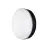 Ledvance Surface Bulkhead 300 15W 840 1400lm Nero IP65 | Luce d'emergenza 3H Sensor - Bianco Freddo