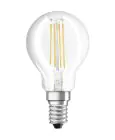 Ledvance Classic LED E14 Pera Filamento Chiara 3.4W 470lm - 927 Bianco Molto Caldo | Miglior resa cromatica - Dimmerabile - Sostitua 40W