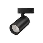 Noxion Luce A Binario LED 3Phase Faretti Trixie Nero 30W 2035lm 36D - 930/940/957 CCT | Sostitutiva 50W