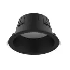 Noxion Downlight LED Hera Profondo Incasso Nero 9W 900lm - 827-840 CCT | 146mm - Ritaglio 120mm